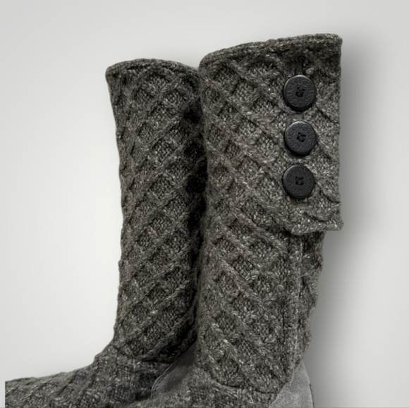 UGG Women’s Lattice Cardy Knit Boots - Picture 3 of 10